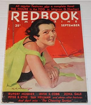 Bild des Verkufers fr ["THE FIGURE IN THE FOG" by American Mystery Writer MIGNON G. EBERHART] in REDBOOK MAGAZINE, September 1933, Vol. 61, No. 5. zum Verkauf von Blue Mountain Books & Manuscripts, Ltd.