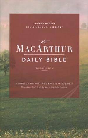 Bild des Verkufers fr Macarthur Daily Bible : New King James Version, Comfort Print, a Journey Through God's Word in One Year zum Verkauf von GreatBookPrices