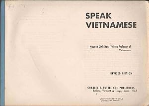 Imagen del vendedor de Speak Vietnamese a la venta por Jonathan Grobe Books
