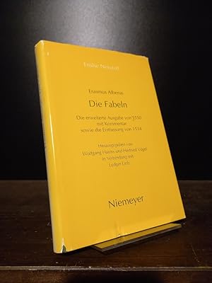 Bild des Verkufers fr Die Fabeln. Die erweitere Ausgabe von 1550 mit Kommentar sowie die Erstfassung von 1534. [Von Erasmus Alberus. Herausgegeben von Wolfgang Harms und Herfried Vgel in Verbindung mit Ludger Lieb]. (= Frhe Neuzeit, Band 33). zum Verkauf von Antiquariat Kretzer