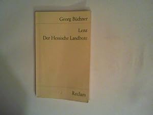 Bild des Verkufers fr Lenz. Der hessische Landbote zum Verkauf von ANTIQUARIAT FRDEBUCH Inh.Michael Simon