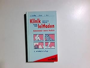 Bild des Verkufers fr Klinikleitfaden : Untersuchung, Diagnostik, Therapie, Notfall ; Schwerpunkt Innere Medizin. hrsg. von Arne Schffler . Unter Mitarb. von H. M. Behre . Grafiken von G. Raichle / Ein Jungjohann-Kitteltaschenbuch zum Verkauf von Antiquariat Buchhandel Daniel Viertel