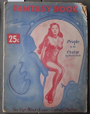 Bild des Verkufers fr Fantasy Book Volume 1 Number 1 (1947; Cover Story = Peaople of the Crater By Andrew North.) zum Verkauf von Comic World