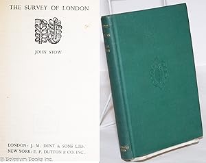 Bild des Verkufers fr The Survey of London zum Verkauf von Bolerium Books Inc.