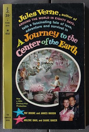 Image du vendeur pour JOURNEY TO THE CENTER OF THE EARTH - (Perma Books M4161; Based on Movie Starring Pat Boone, James Mason, Arlene Dahl, Diane Baker) mis en vente par Comic World