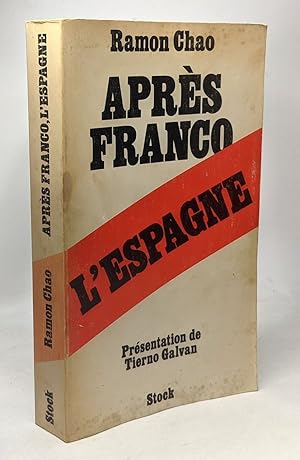 Imagen del vendedor de Aprs Franco l'Espagne a la venta por crealivres