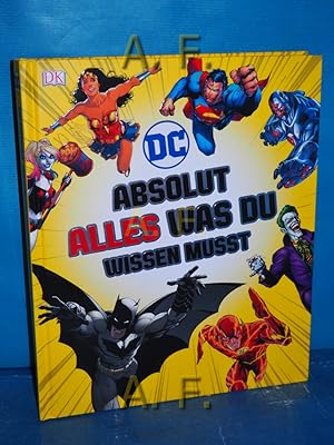 Imagen del vendedor de DC - absolut alles was du wissen musst. a la venta por Antiquarische Fundgrube e.U.