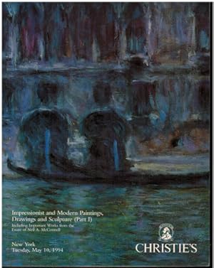 Christie`s Auktionskatalog: Impressionist and Modern Paintings, Drawings and Sculpture. (Part I.)...