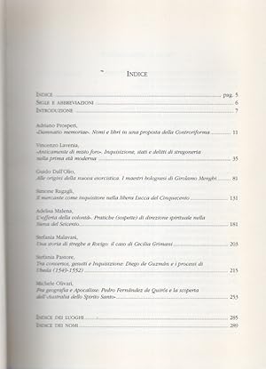 Inquisizioni. Percorsi di ricerca