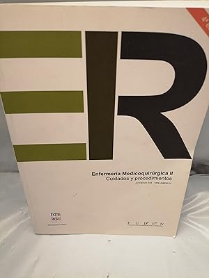 Imagen del vendedor de Enfermera Medicoquirrgica II, Cuidados y Procedimientos, Acceso EIR, Vol. IV (Manuales FUDEN, Preparacin del examen EIR) a la venta por Libros Angulo