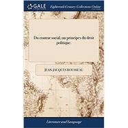 Immagine del venditore per Du contrat social: ou Principes du droit politique (French Edition) venduto da eCampus