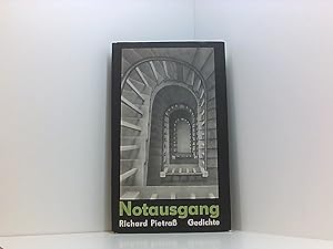 Bild des Verkufers fr Richard Pietra: Notausgang - Gedichte zum Verkauf von Book Broker
