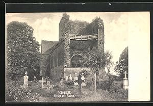 Seller image for Ansichtskarte Reepsholt, Kirche mit Ruine for sale by Bartko-Reher