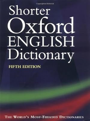 Imagen del vendedor de Shorter Oxford English Dictionary, Fifth Edition a la venta por Pieuler Store