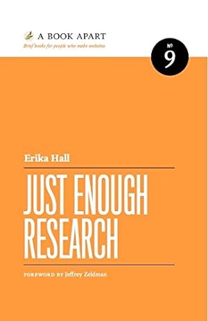 Seller image for Just Enough Research No 9 for sale by Pieuler Store