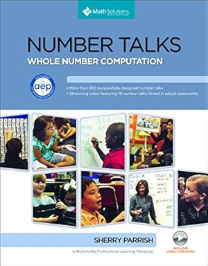 Seller image for Number Talks: Whole Number Computation, Grades K-5 for sale by Pieuler Store