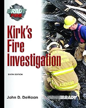 Seller image for Kirk's Fire Investigation for sale by Pieuler Store
