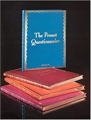 Seller image for The Proust Questionnaire (Trade) for sale by Pieuler Store