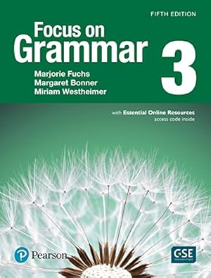 Imagen del vendedor de Focus on Grammar 3 with Essential Online Resources (5th Edition) a la venta por Pieuler Store