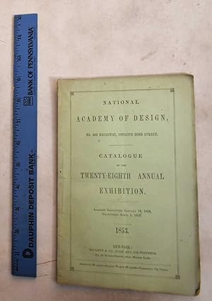 28th Annual Exhibition, National Academy of Design, 1853