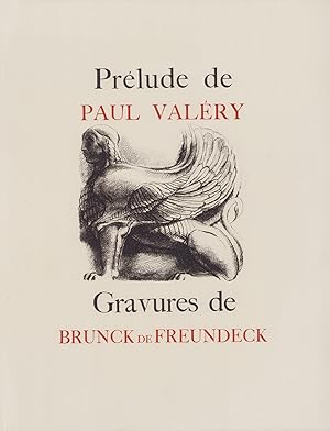 Image du vendeur pour Phdre. Tragdie de Racine. Prlude de Paul Valry. Gravures de Brunck de Freundeck. mis en vente par Librairie de l'Amateur