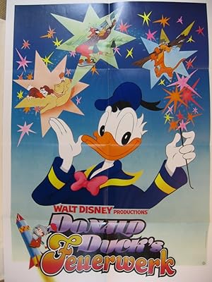 Kinoplakat: Donald Duck s Feuerwerk.