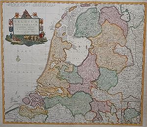 Imagen del vendedor de Belgium Foederatum emendat auctum et novissim editum. a la venta por Antiquariaat Dat Narrenschip