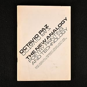 Imagen del vendedor de The New Analogy: Poetry Painting and Technology a la venta por Rooke Books PBFA