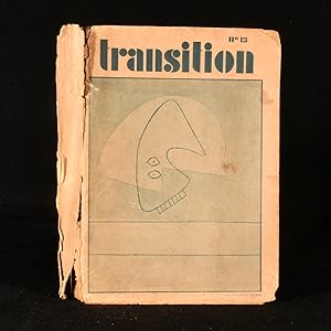 Seller image for Transition, An International Quarterly for Creative Experiment. Number 13, Summer. for sale by Rooke Books PBFA