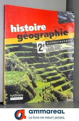 Seller image for Histoire - gographie, 2e professionnelle. Fichier de l'lve for sale by Ammareal