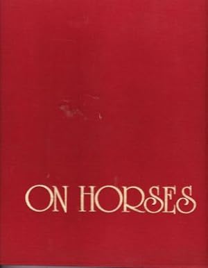 Seller image for On Horses for sale by Robinson Street Books, IOBA