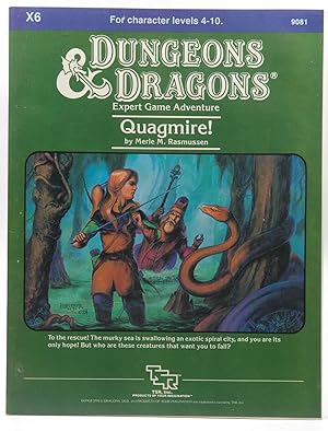 Seller image for Dungeons & Dragons: Quagmire, Module X6 for sale by Chris Korczak, Bookseller, IOBA