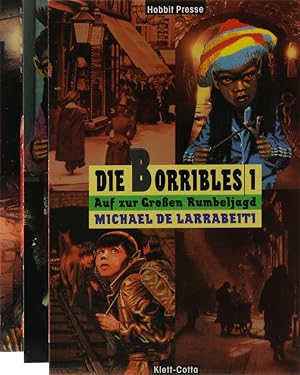 Bild des Verkufers fr Die Borribles. bers. v. Joachim Kalka. 1. Aufl. dieser Ausgabe. 3 Bnde. zum Verkauf von Antiquariat Held