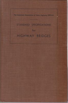 Imagen del vendedor de Standard Specifications for Highway Bridges a la venta por Robinson Street Books, IOBA