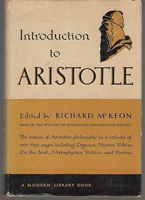 Bild des Verkufers fr Introduction To Aristotle zum Verkauf von Dan Glaeser Books