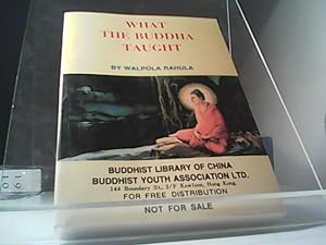 Imagen del vendedor de What the Buddha Taught (English and Pali ) Walpola Rahula a la venta por Eichhorn GmbH