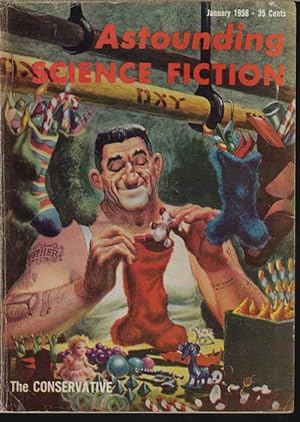 Immagine del venditore per ASTOUNDING Science Fiction: January, Jan. 1958 venduto da Books from the Crypt