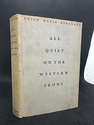 All Quiet on the Western Front (First American Edition)