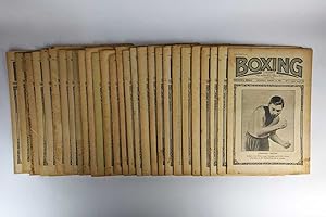 Boxing with which is incorporated Dog Racing (Lot of 45, 1938-1940)