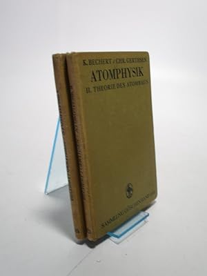 Image du vendeur pour Atomphysik. Bd. 1-2. Bd. 1: Allgemeine Grundlagen. Bd. 2: Theorie des Atombaus. (= Sammlung Gschen. Bd. 1009, 1123). mis en vente par Antiquariat Bookfarm