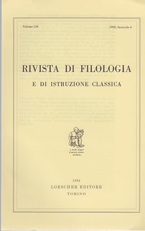 Bild des Verkufers fr Una polemica su Maratona PMed 71.76, 71.78, 71.79. [Da: Rivista di Filologia e di istruzione classica, Vol. 120, Fasc. 4, 1992]. zum Verkauf von Fundus-Online GbR Borkert Schwarz Zerfa