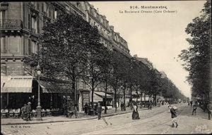 Seller image for Ansichtskarte / Postkarte Paris XVIII. Buttes-Montmartre, Le Boulevard Ornano for sale by akpool GmbH