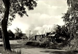 Bild des Verkufers fr Ansichtskarte / Postkarte Insel Rgen in der Ostsee, Kleinbahn Rasender Roland, Dampflok in voller Fahrt zum Verkauf von akpool GmbH