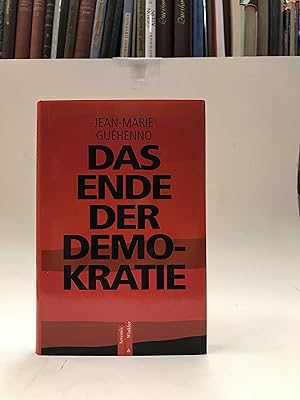 Seller image for Das Ende der Demokratie for sale by Der Buchfreund