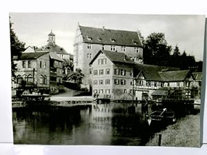 Eschwege im Werraland. Jugendherberge. Alte Ansichtskarte / Postkarte s/w. ungel. datiert 1960. G...