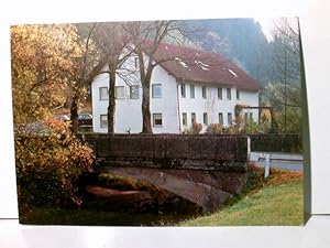 Peiting - Herzogsägmühle. Diakonie in Oberbayern. Haus an der Brücke. Alte Ansichtskarte / Postka...