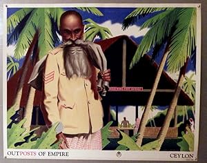 Outposts of Empire Ceylon poster;