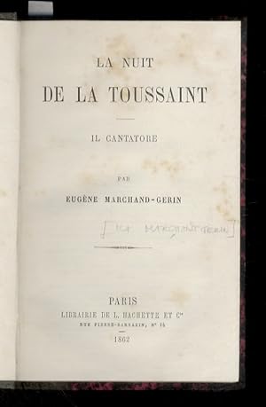 La Nuit de la Toussaint - Il Cantatore ou Beaux Arts et Liberté.