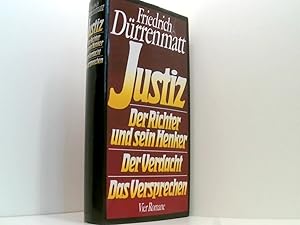 Seller image for Justiz / Der Richter und sein Henker / Der Verdacht / Das Versprechen for sale by Book Broker