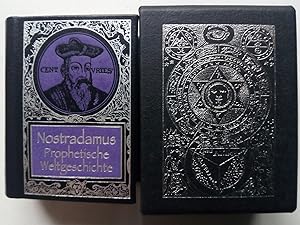 Bild des Verkufers fr Die Prophezeiungen des Nostradamus. Minibuch in Schuber zum Verkauf von Versandantiquariat Jena
